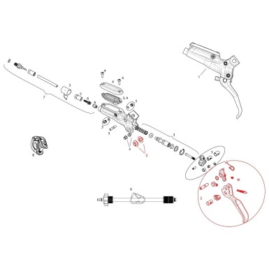 Guide RS Aluminum Lever