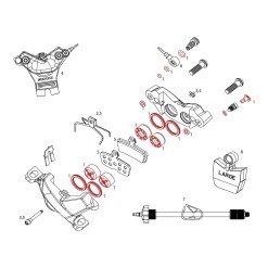 Kit de pistones para pinza Code R / Code RSC (2018 y posteriores)