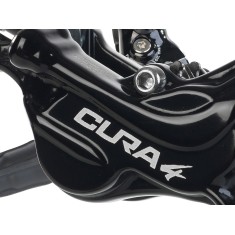 Pinza de freno completa Cura 4 - negra
