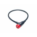 Candado de cable con llave Ø12 - 650mm