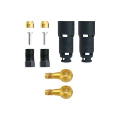 Kit raccords durite Quick-Fit pour Shimano XTR M9000 / XT M8000 / SLX M675