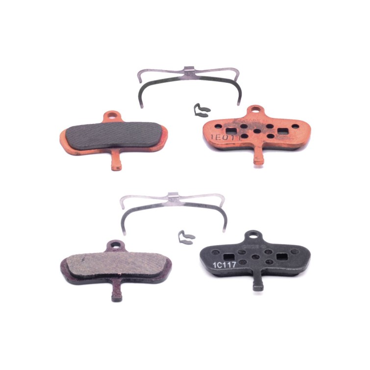 Genuine Code brake pads, front, before 2011