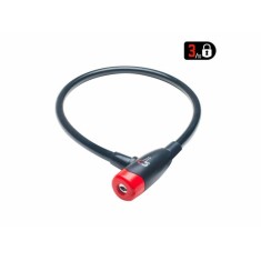 Candado de cable con llave Ø12 - 650mm