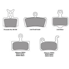 Recambio de pastillas Cooler para Avid Trail / Guide