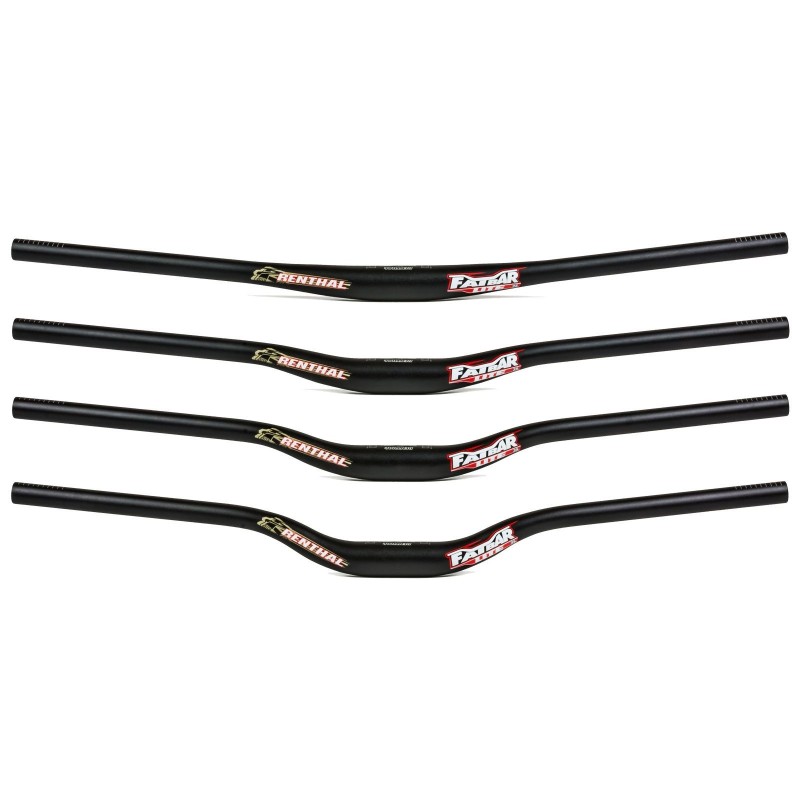 Fatbar Lite Aluminum Handlebar 35 mm - 760 mm - Black