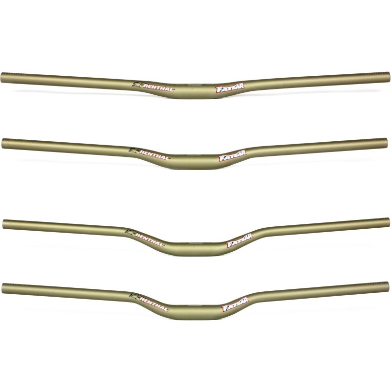 Manillar Fatbar DH de aluminio 31.8 mm - 800 mm - Dorado