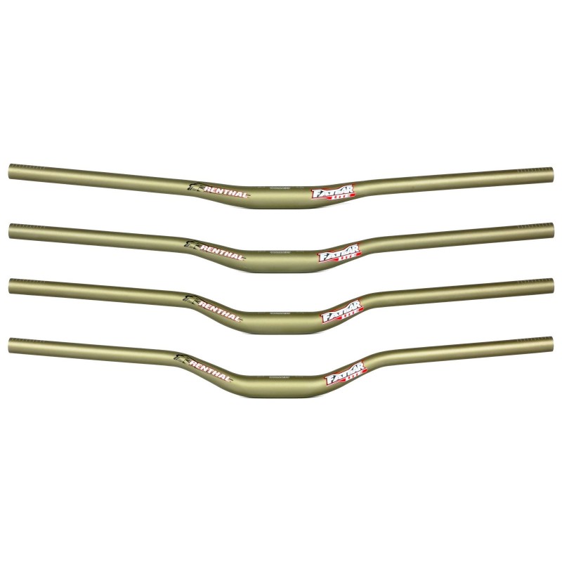 Manillar Fatbar Lite de aluminio 31.8 mm - 760 mm - Dorado