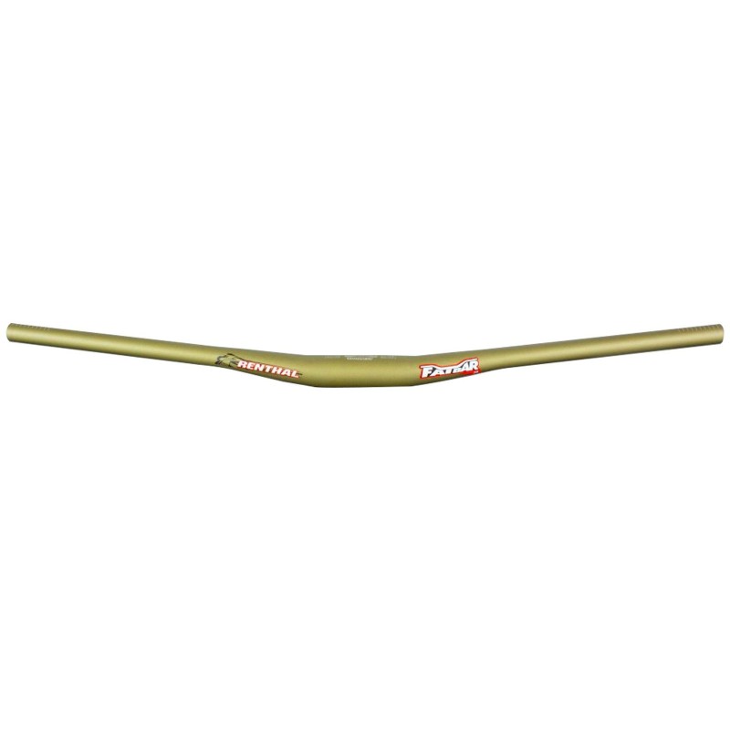 Manillar Fatbar DH de aluminio 35 mm dorado - 800 mm - 10 mm