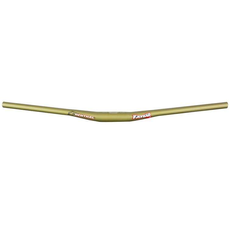 Manillar Fatbar DH de aluminio 35 mm dorado - 800 mm - 10 mm