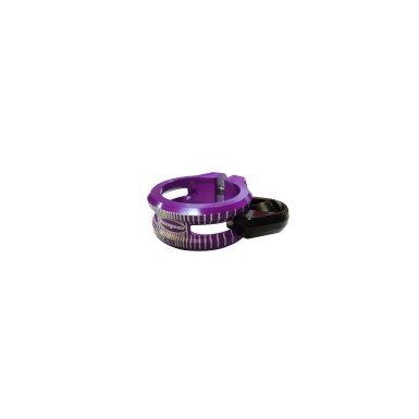 Purple Seat Collar with Cable Guide