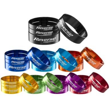 Kit de cales de jeu de direction 1''1/8 (5-5-10-10 mm) - Accessoires de direction pour vélo - Accessoires VTT - Purebike - Mater