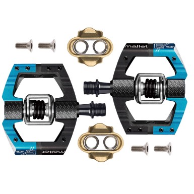 Pedales Mallet Enduro LS - negras / azules