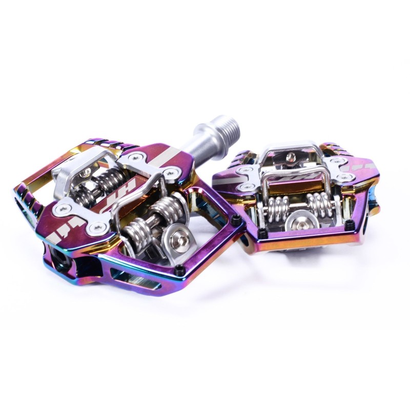 T1 Oil Slick Clipless Pedals