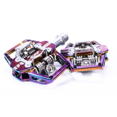 T1 Oil Slick Clipless Pedals