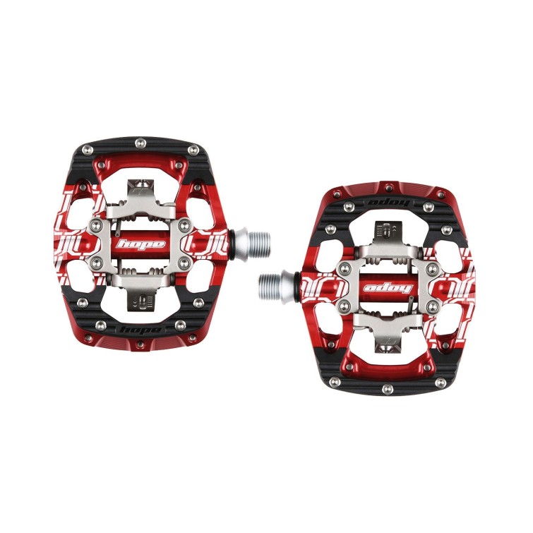 Pédales Union GC Gravity Rouge
