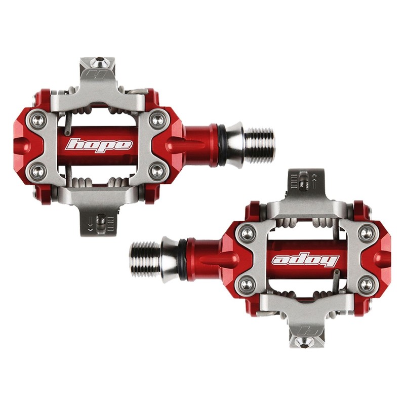 Pédales Union RC Race Rouge