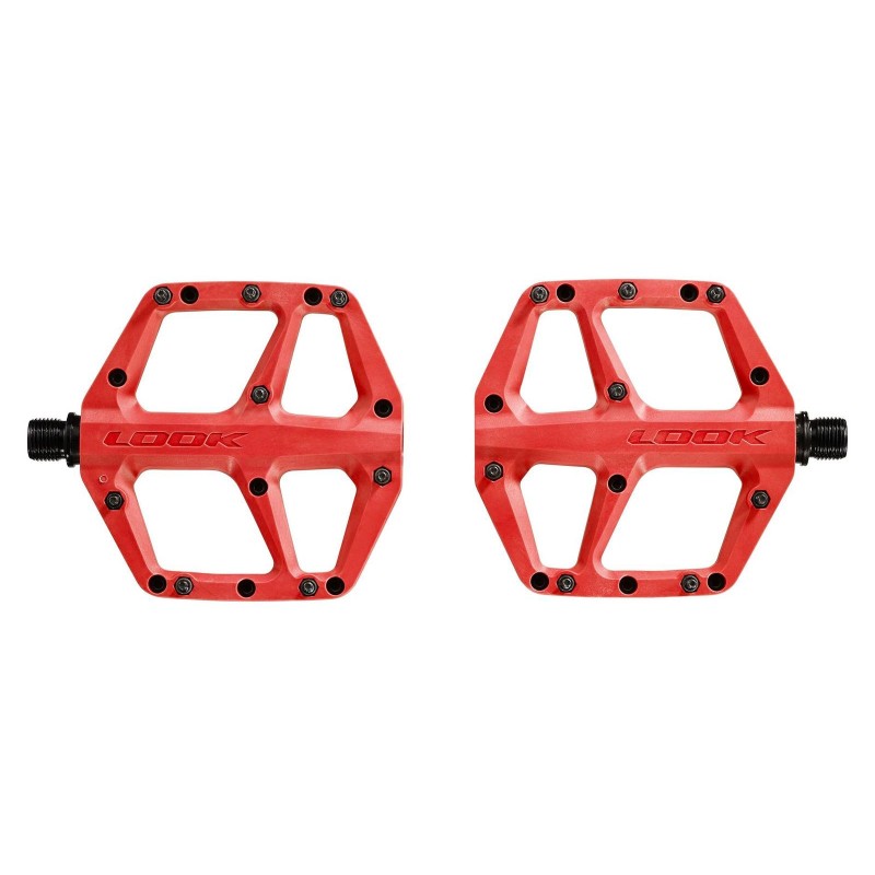 Pedales Trail Fusion - Rojo