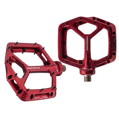 Pedales Atlas Rojo