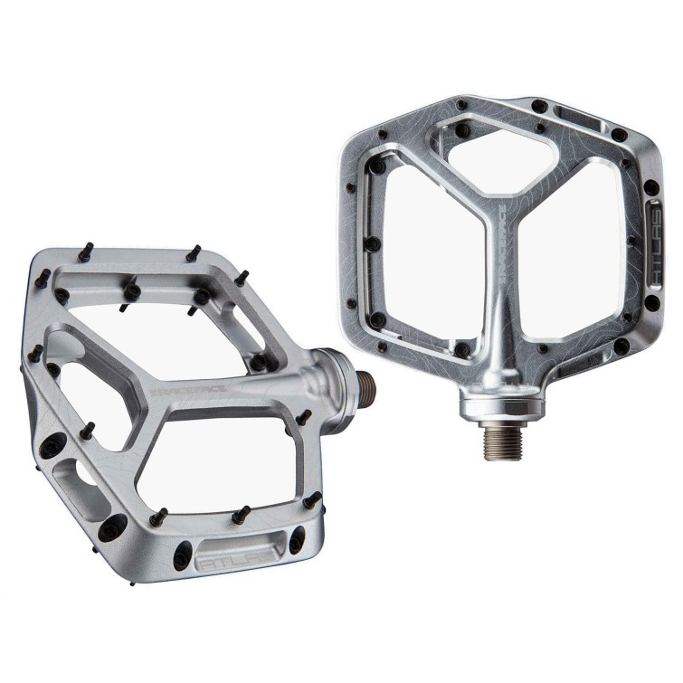 Pédales Atlas Argent