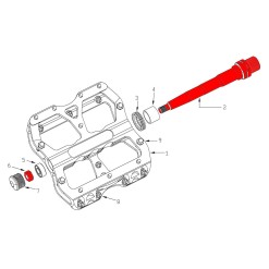 Kit axes pour pédales Escape