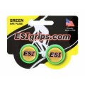 Tapones de manillar Verde fluorescente
