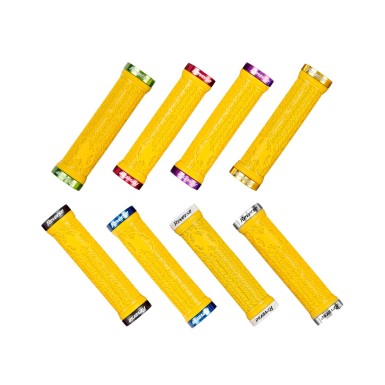 Grips Stamp Lock-On Jaune
