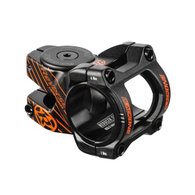 Potence Black-One D-2 31.8 mm et 35 mm - Noir / Orange