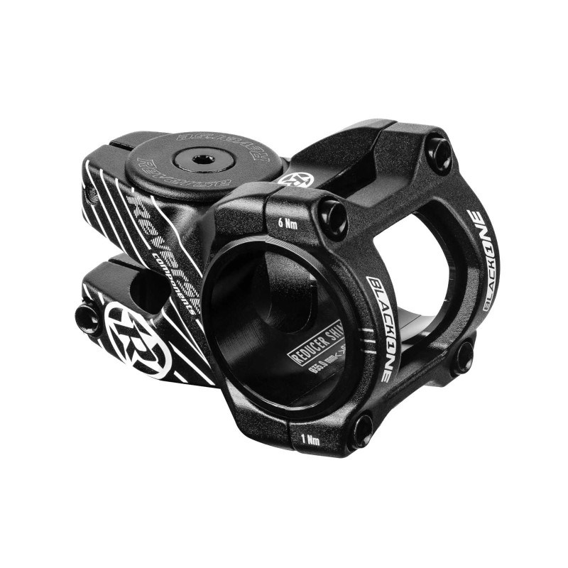 Potencia Black-One D-2 31.8 mm y 35 mm - Negro / Blanco