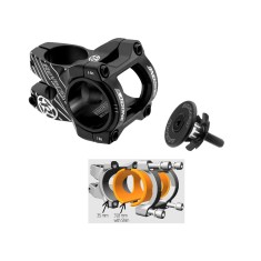 Potencia Black-One D-2 31.8 mm y 35 mm - Negro / Blanco