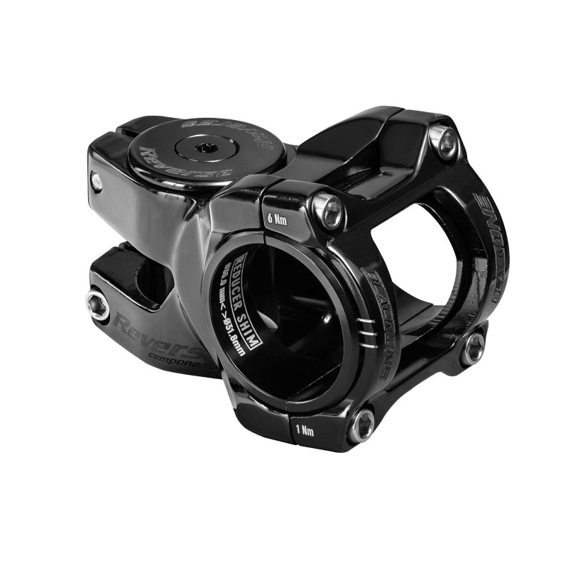 Potencia Black-One D-2 Titan 31.8 mm y 35 mm - Negro