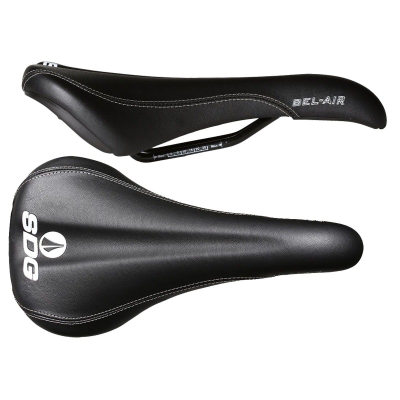 Bel Air RL Steel Saddle - Black
