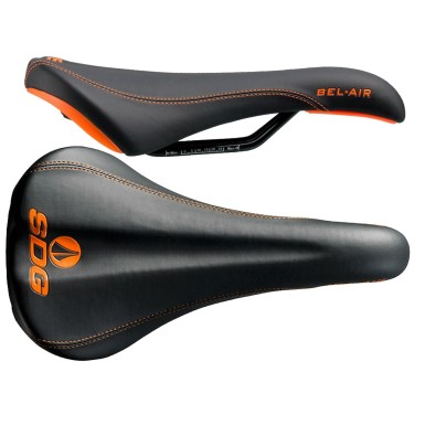 Selle Bel Air RL Acier - Noir / Orange