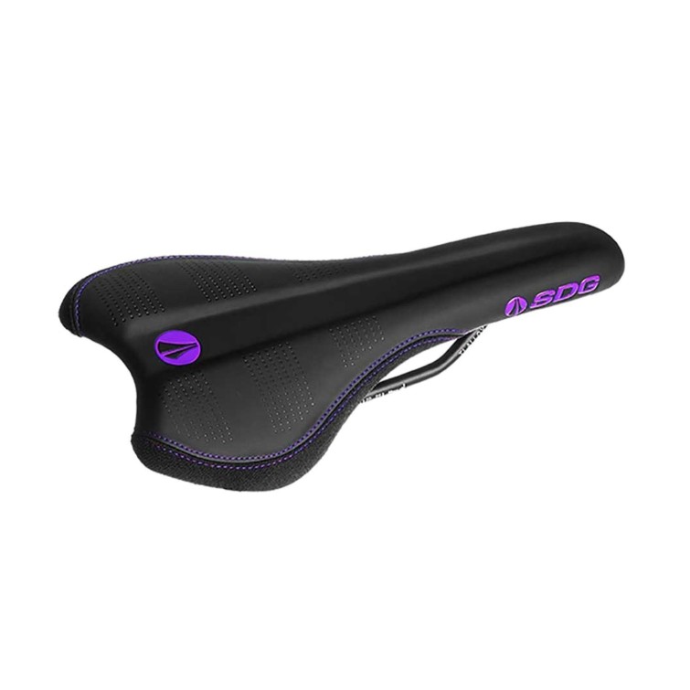 Radar MTN Cro-Mo Saddle - Black / Purple