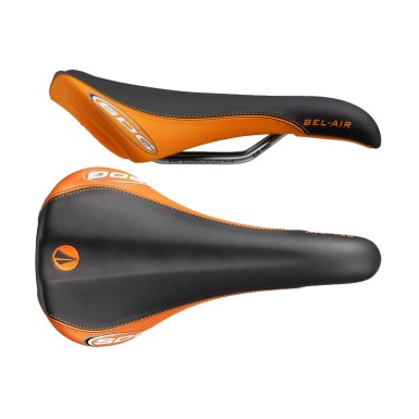 Sillín Bel Air RL Cro-Mo - negro / naranja