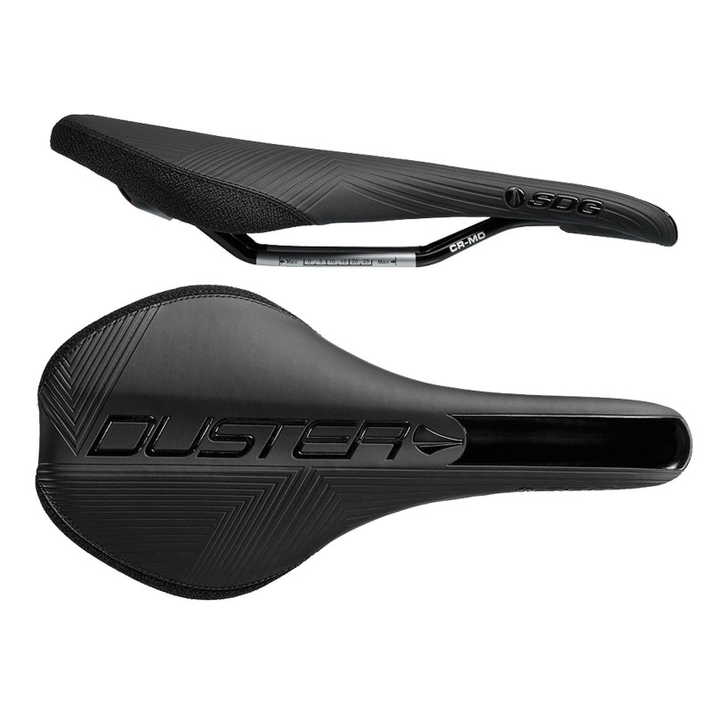 Selle Duster Mtn P Cro-Mo - Noir