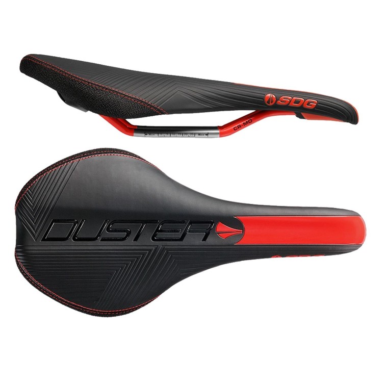 Selle Duster Mtn P Cro-Mo - Noir / Rouge