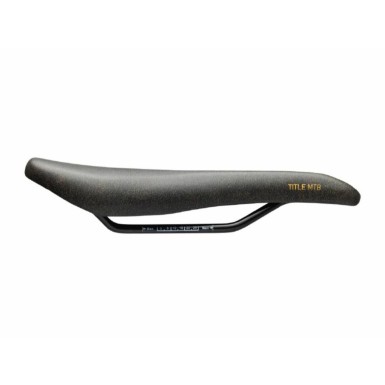 MS2 Mountain Bike Saddle Black and Gold