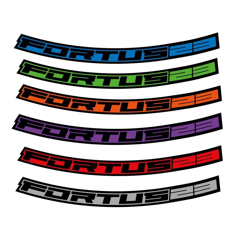 Kit de adhesivos para llantas Fortus 23 - 29"
