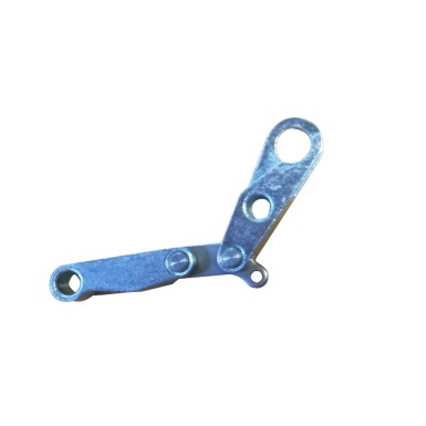 Actuator lever for internally routed cable post