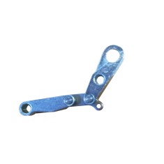 Actuator lever for internally routed cable post
