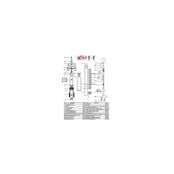 Tube supérieur pour Lift V8