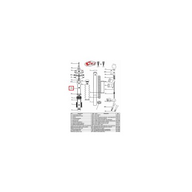 Tubo superior para Lift V8