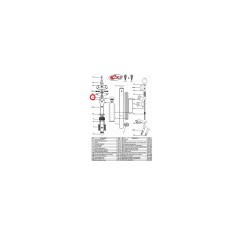 Carriage screw for Lift (X2)