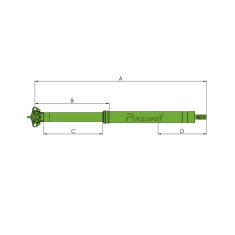 Pija 31.6 Dropper Seatpost
