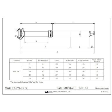 LEV SI Dropper Seatpost