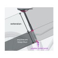 Revive 3.0 Silver Dropper Seatpost without Remote