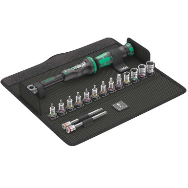 Wera Clé dynamométrique Bicycle Set Torque 1, 2.5-25 Nm, 16 pièces - Purebike