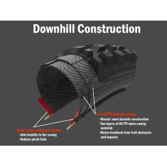 Neumático Minion DHF Downhill Tubeless Ready 27.5''