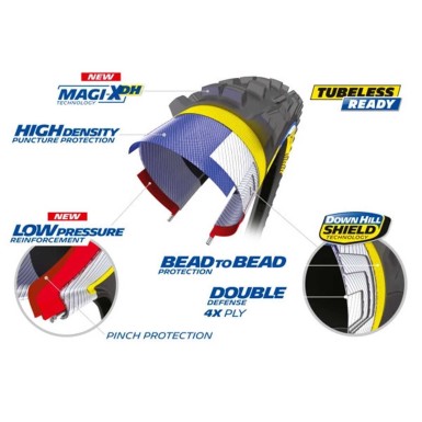 Neumático DH34 Tubeless Ready 29" - 29X2.40 - Magi-X