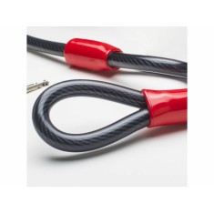 Candado en U - Ø14 - 75/150mm - con cable Ø12 / 1000mm y soporte
